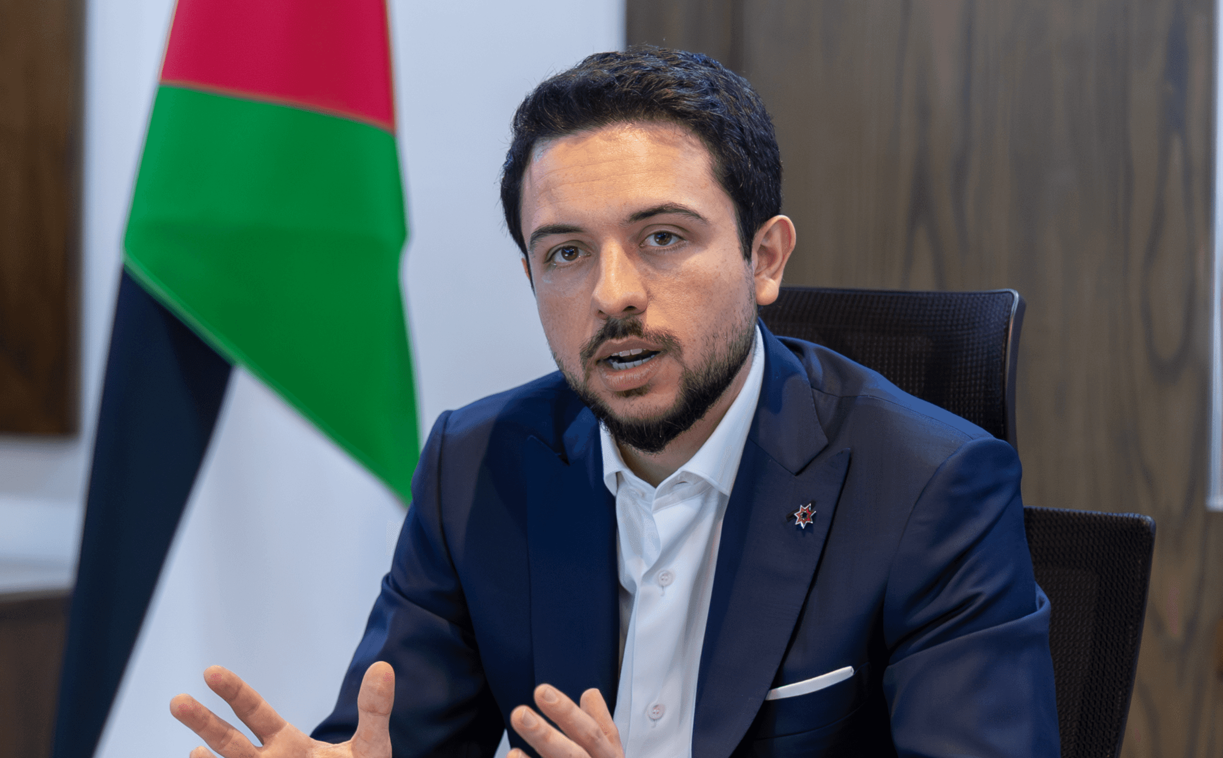 الدار -  وصل سمو الأمير الحسين بن عبدﷲ الثاني ولي العهد، يصل إلى مكان