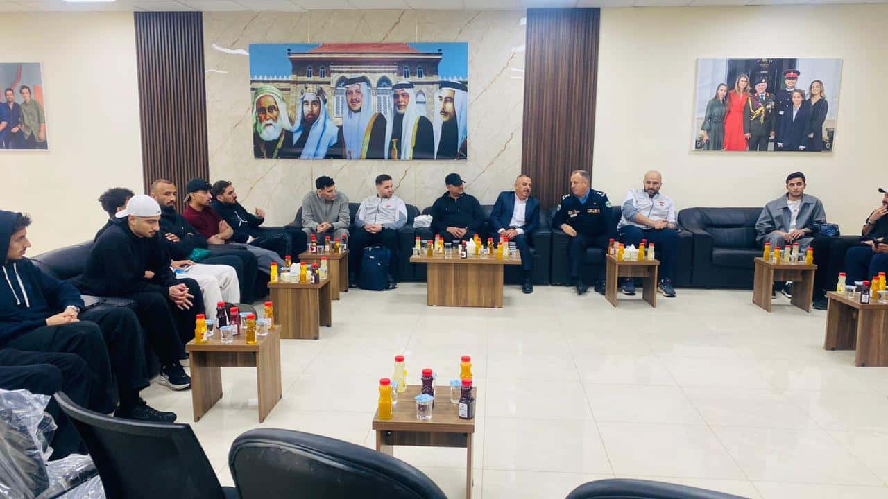 الدار -  وصل فريق كرة القدم العراقي إلى الأراضي الأردنية عبر مركز حدود
