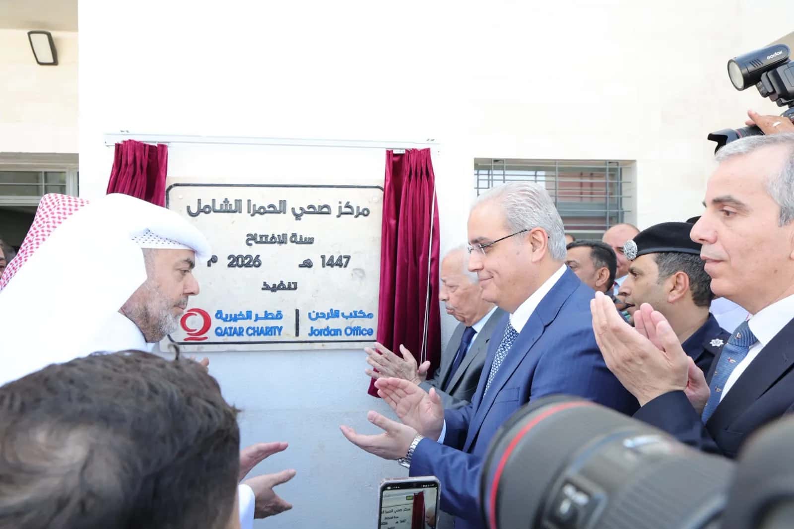 الدار - مندوباٌ عن رئيس الوزراء الدكتور جعفر حسان، افتتح وزير الصحة ال