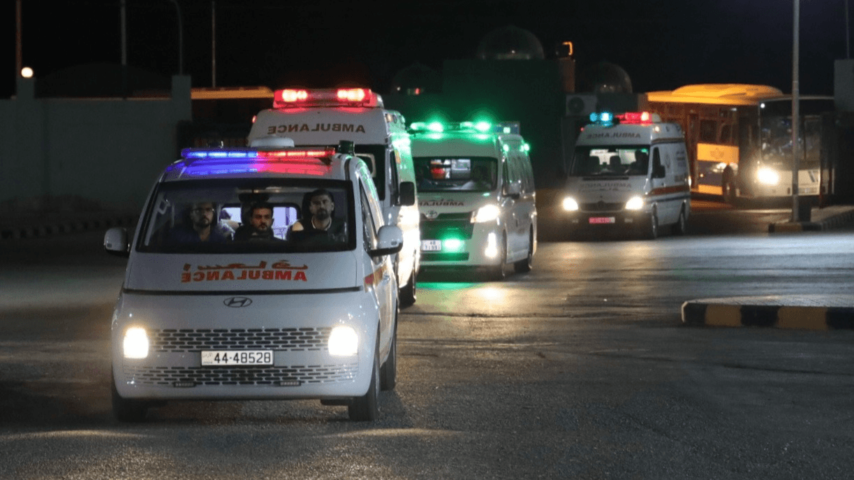 الدار - أجلت القوات المسلحة الأردنية – الجيش العربي، اليوم الإثنين، ال