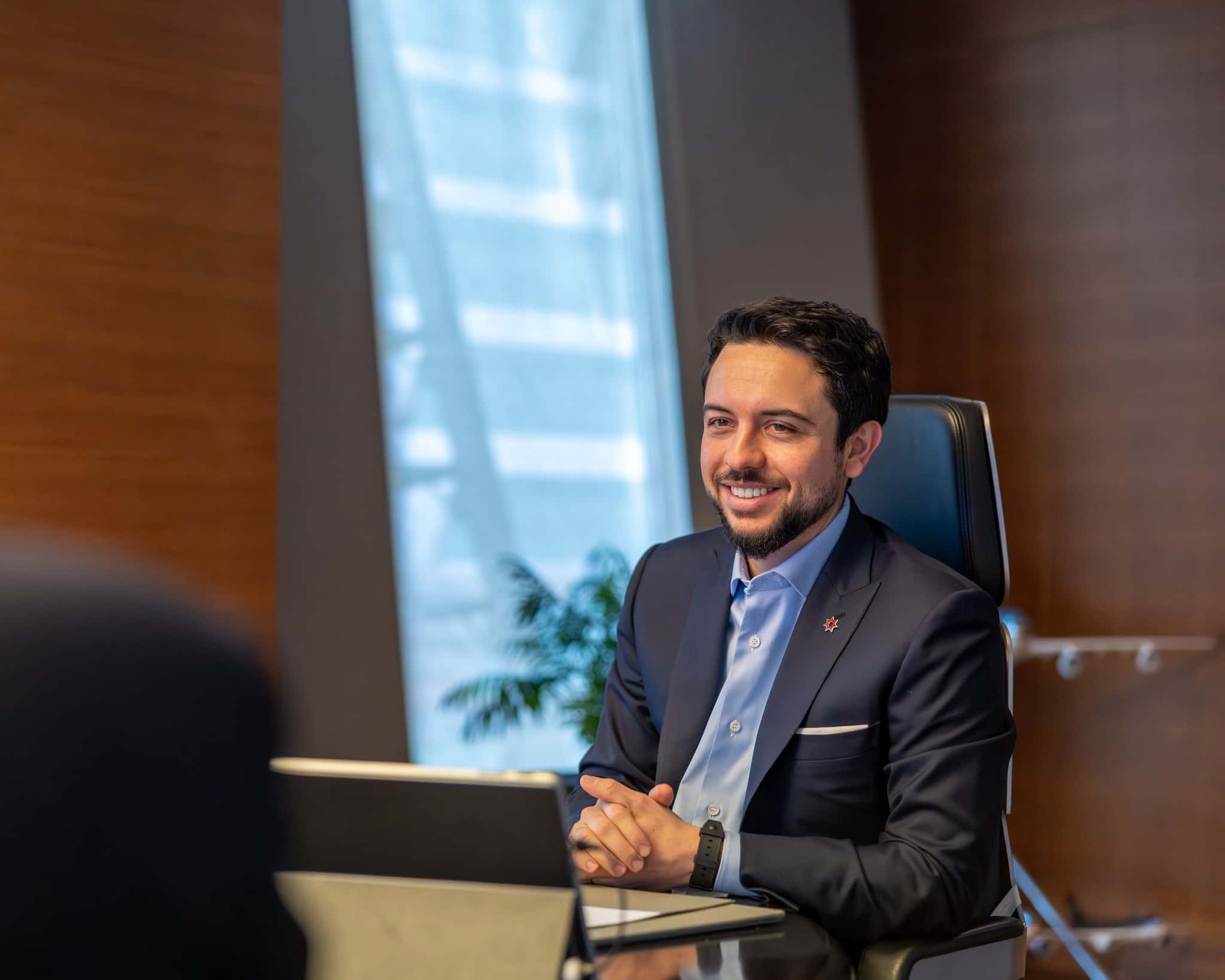 زار سمو الأمير الحسين بن عبدﷲ الثاني ولي العهد، اليوم الخميس، شركة الخ