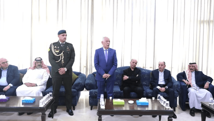 الدار -  مندوبا عن جلالة الملك عبدالله الثاني وسمو الأمير الحسين بن عب