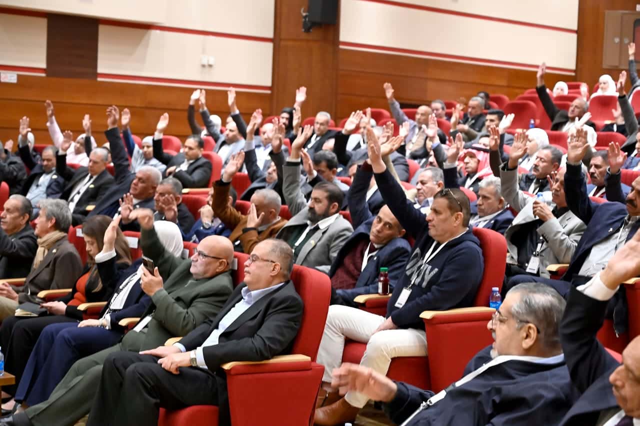 الدار -  عقد الاتحاد العام لنقابات عمال الأردن الاجتماع العادي للمجلس