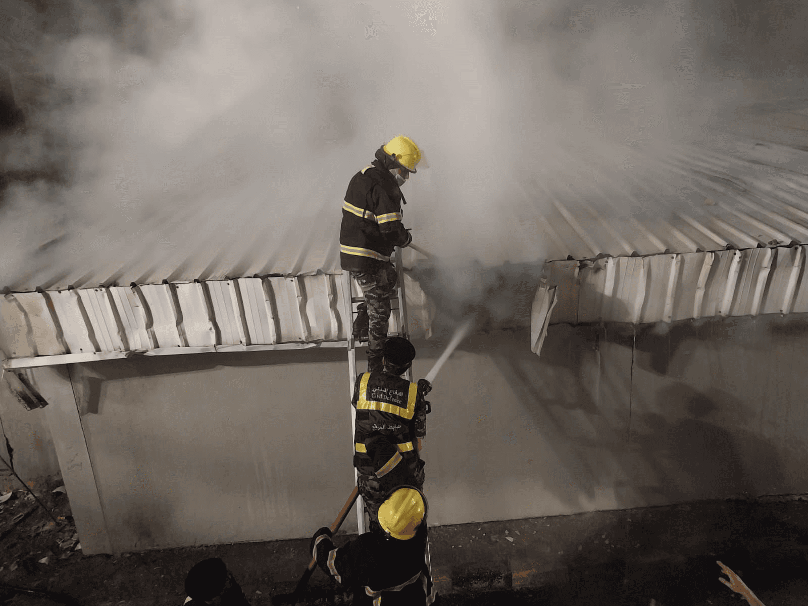 الدار -  قال الناطق الإعلامي باسم مديرية الأمن العام أن فرق الإطفاء ال