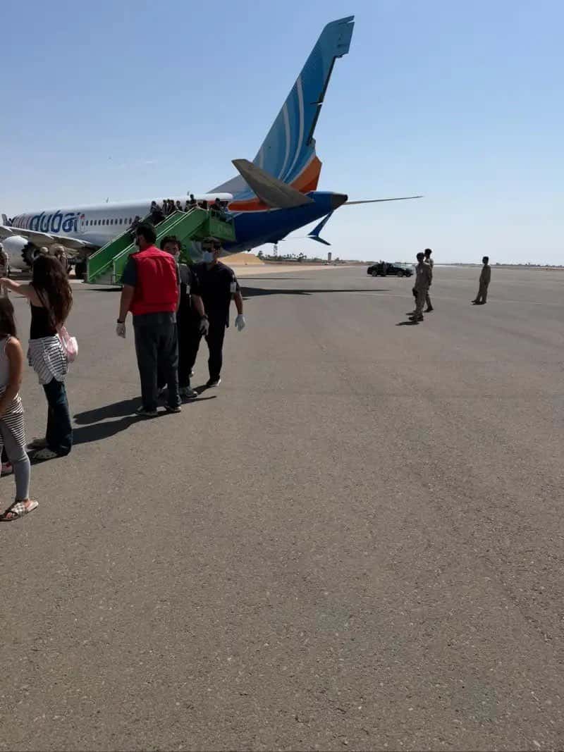 قال مطار الأمير سلطان بن عبد العزيز الدولي بمدينة تبوك السعودية، الأرب