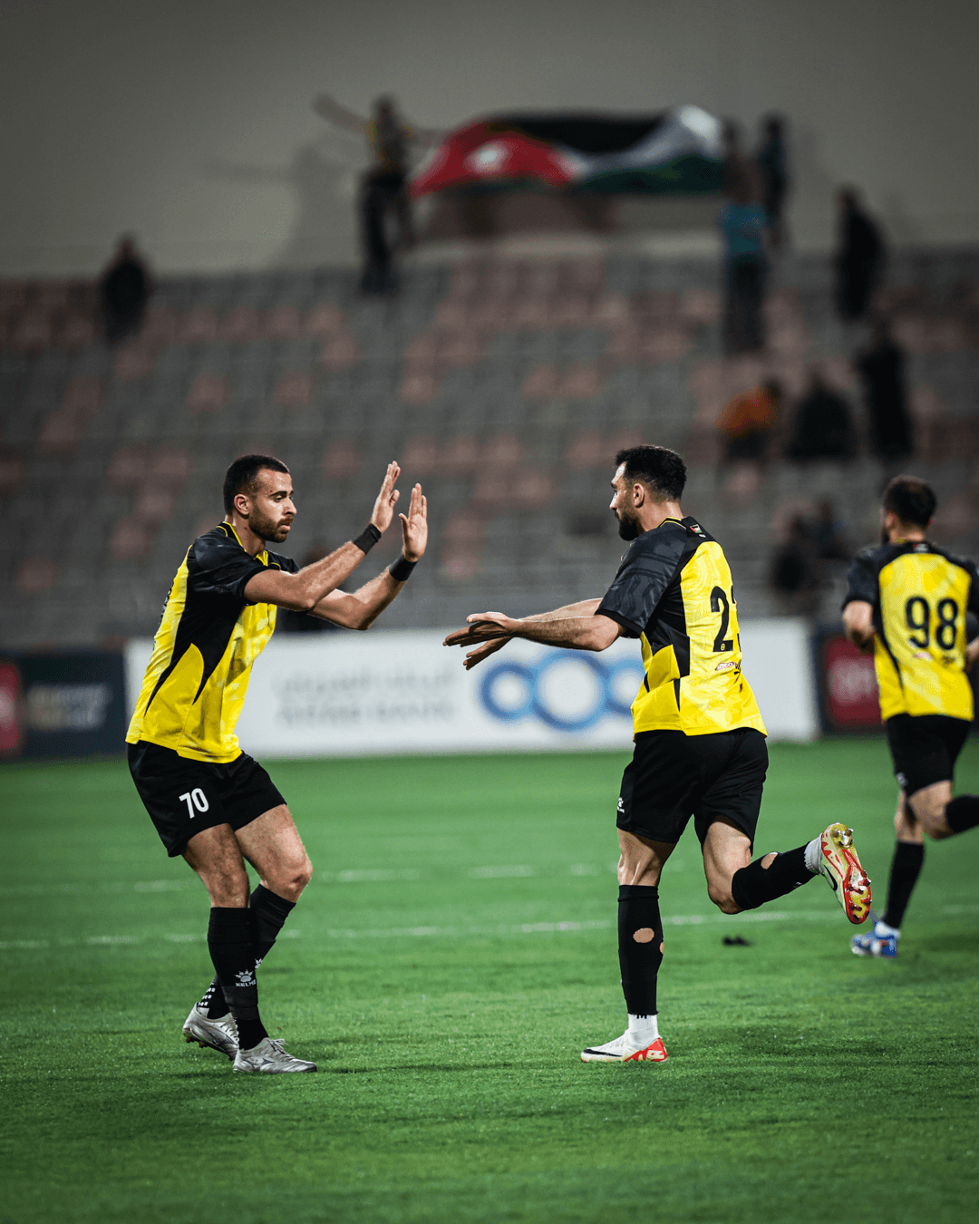 حسم التعادل الإيجابي بهدف لمثله مواجهة الحسين إربد امام مضيفه شباب الأ