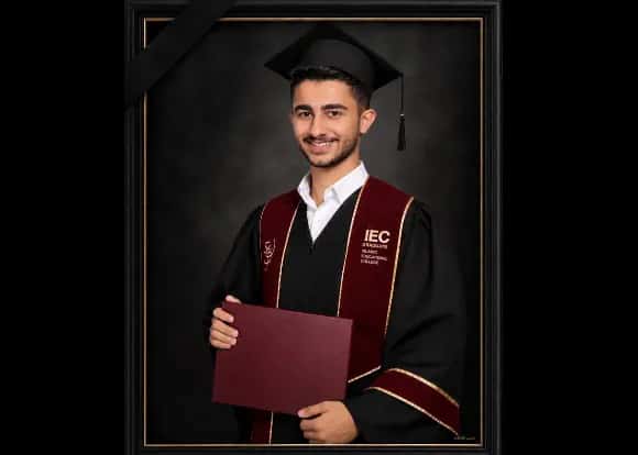 الدار -  أعلن ذوو الفقيد طالب الطب عون محمد إسماعيل الفارع العدوان، إل