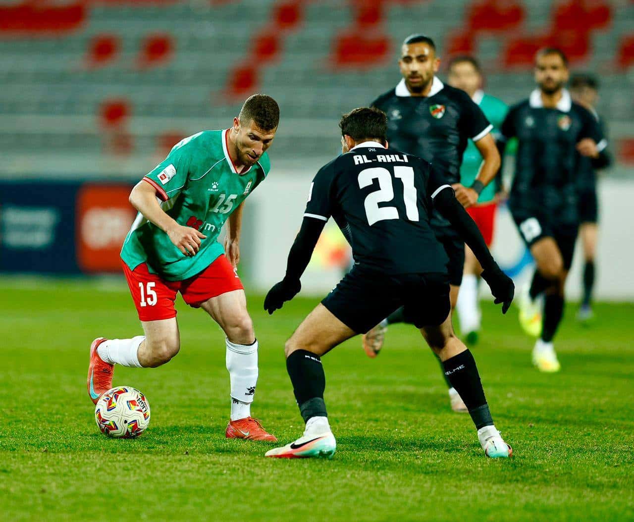 الدار - تعادل فريقا الوحدات والأهلي في الجولة 13 من دوري المحترفين 202