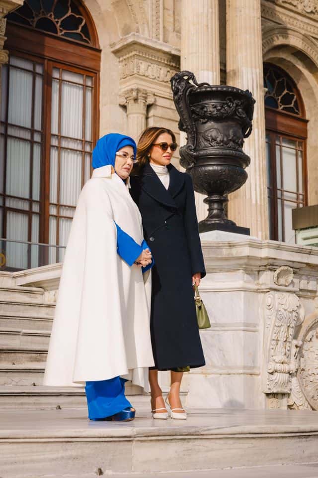 الدار - ضمن زيارة عمل لجلالة الملك عبدالله الثاني الى تركيا، التقت جلا