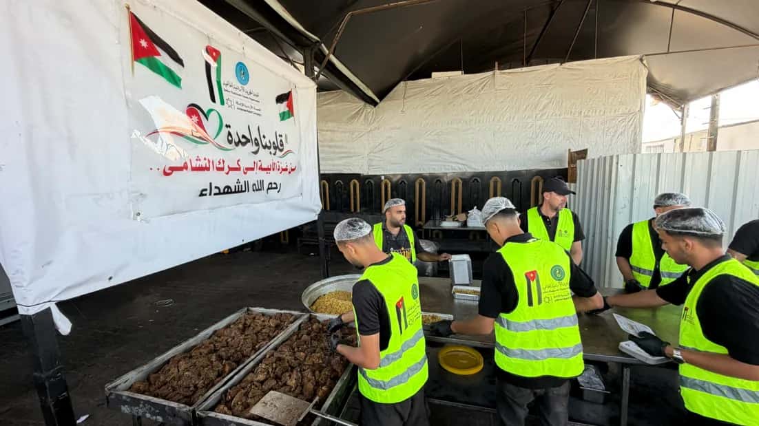 الدار -  وزّعت الحملة الأردنية، بالشراكة مع الهيئة الخيرية الأردنية ال