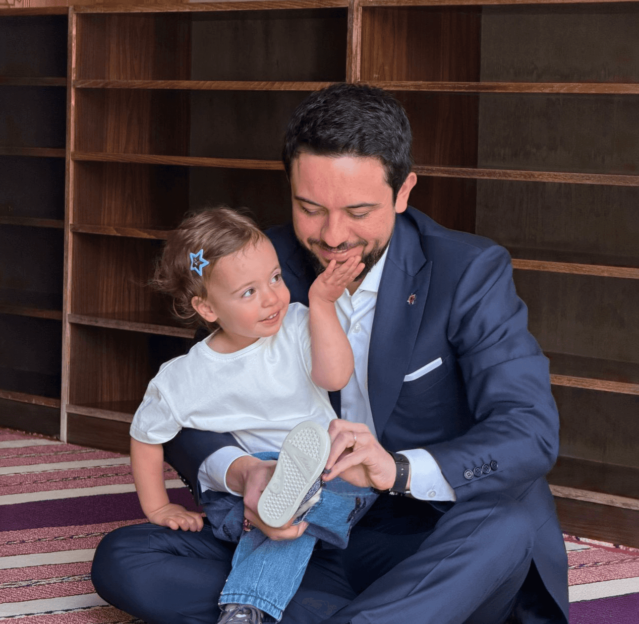 الدار -  نشر سمو الأمير الحسين بن عبد الله الثاني، ولي العهد، اليوم ال