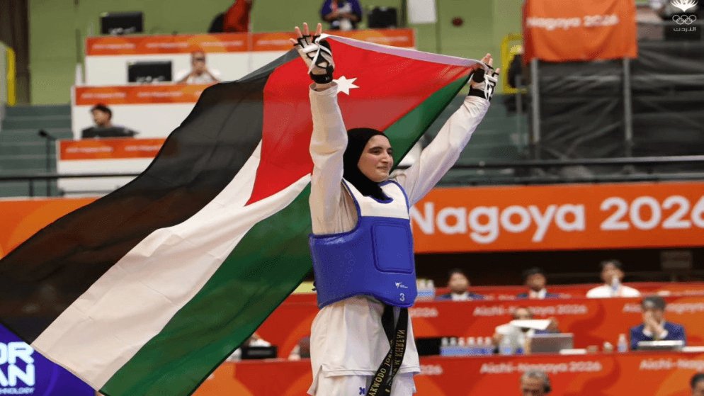 الدار - توجت لاعبة المنتخب الوطني للتايكواندو فادية الخرفان بالميدالية
