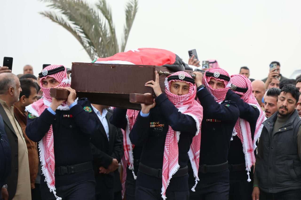 الدار - شيعت مديرية الأمن العام، بعد صلاة عصر اليوم، شهدائها، الملازم