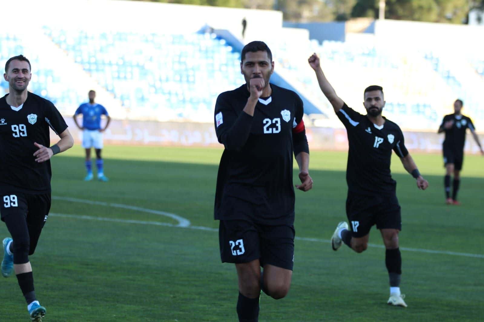 الدار -  فاز فريق البقعة على فريق السلط بنتيجة 3-1، في مباراة أقيمت ال