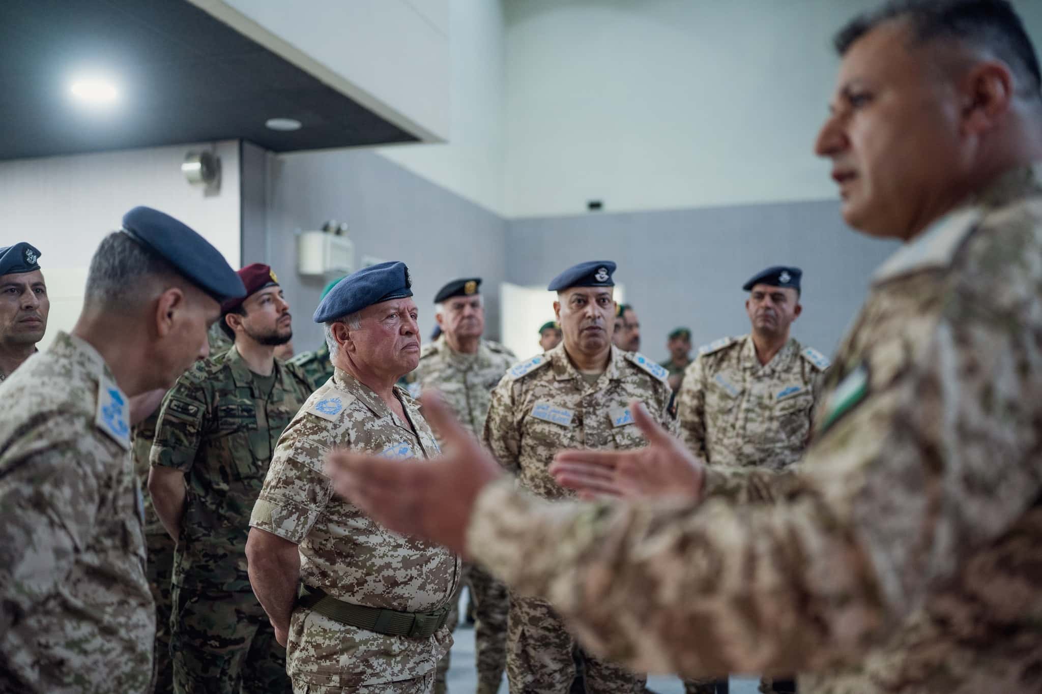 الدار -  زار جلالة الملك عبدﷲ الثاني، القائد الأعلى للقوات المسلحة، ال