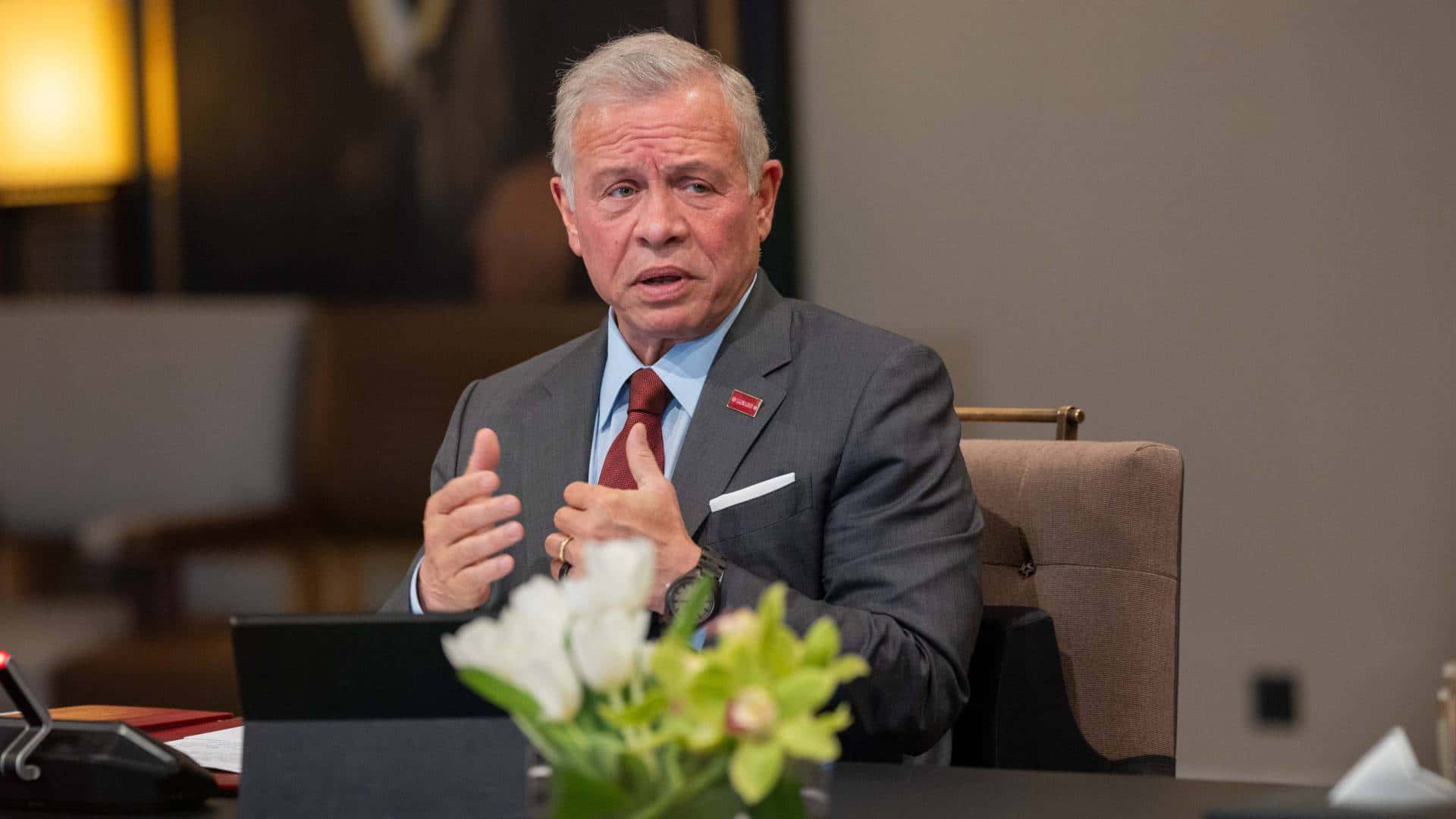 الدار -  ترأس جلالة الملك عبدالله الثاني اجتماعا لمجلس الأمن القومي لم