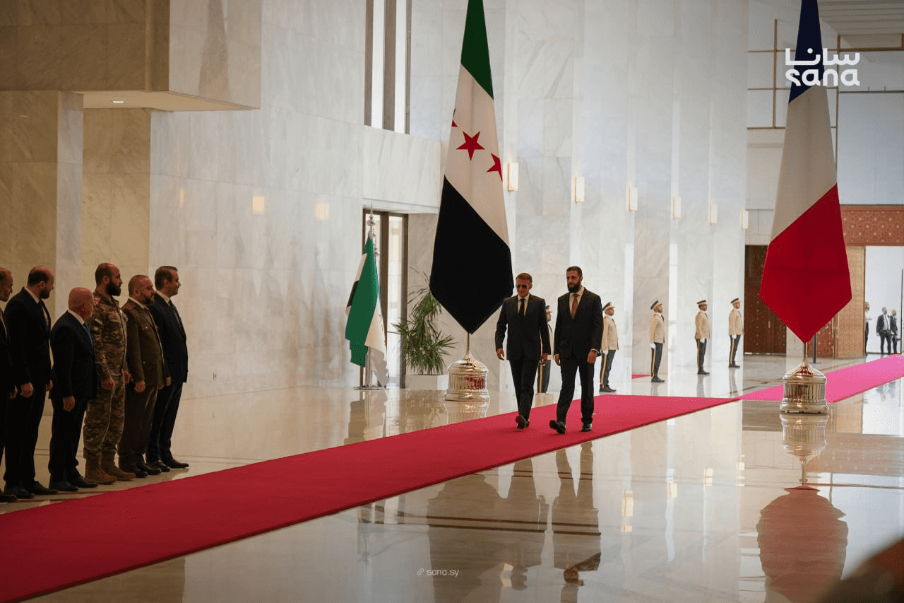 الدار - استقبل الرئيس السوري أحمد الشرع نظيره الفرنسي إيمانويل ماكرون