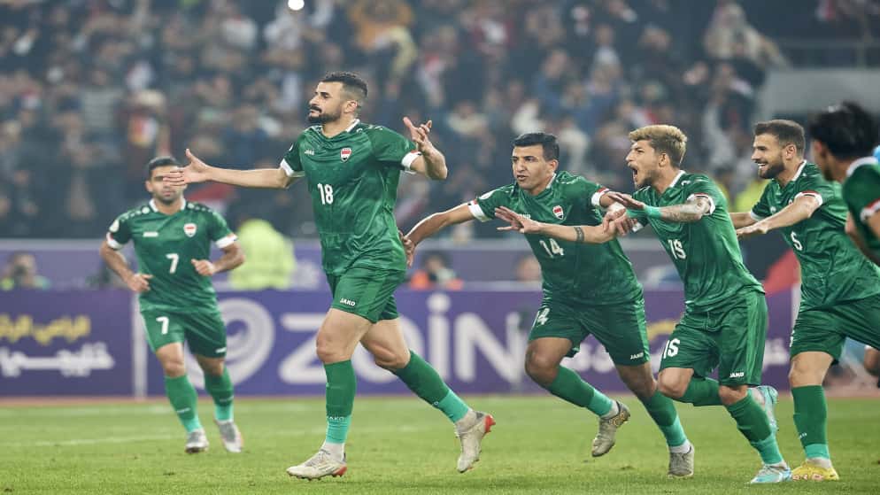 حجز المنتخب العراقي مقعده في نهائيات كأس العالم 2026، بعد فوزه على نظي