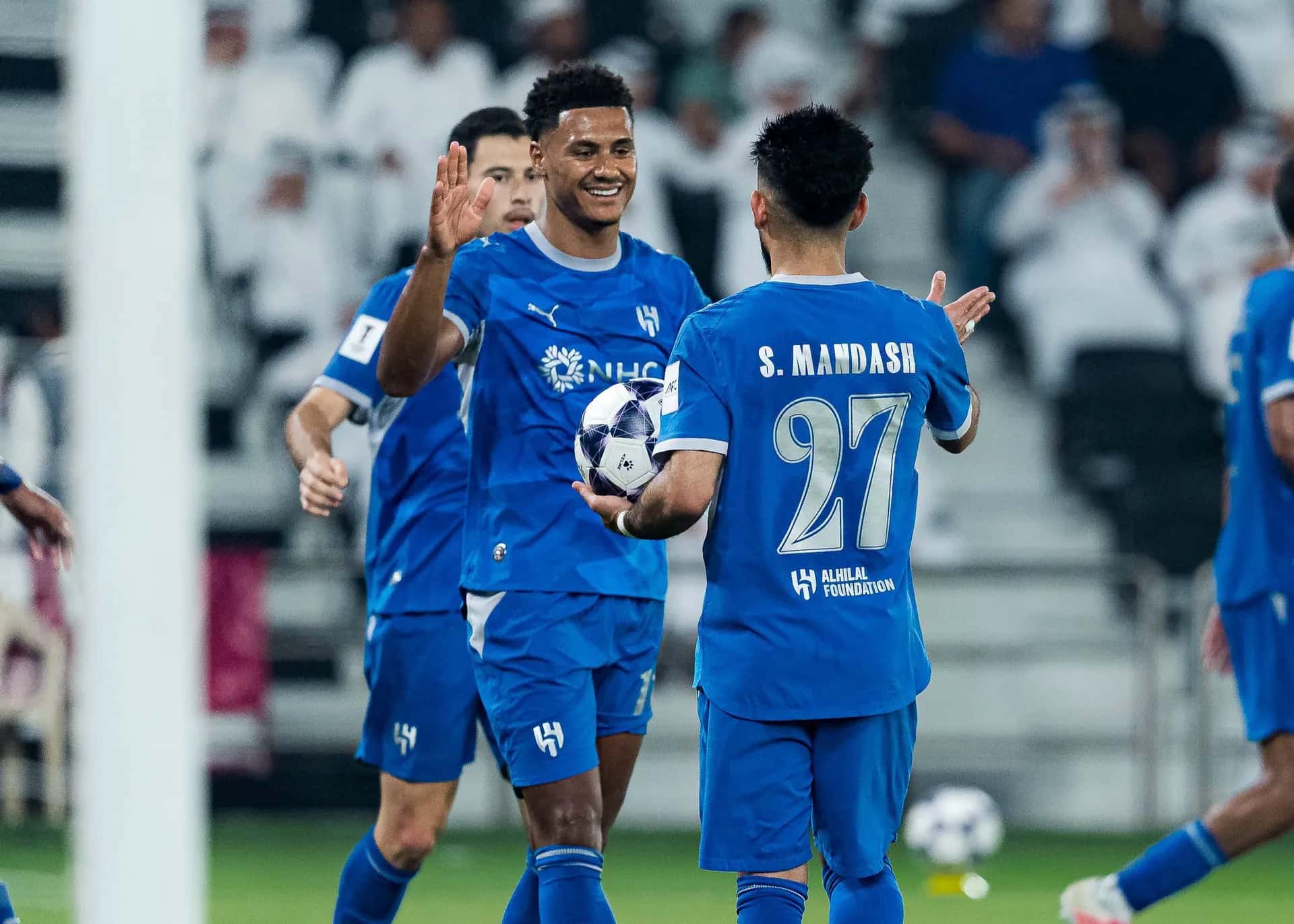 الدار - حسم نادي الهلال السعودي قمة استاد جاسم بن حمد لصالحه، بعد تحقي