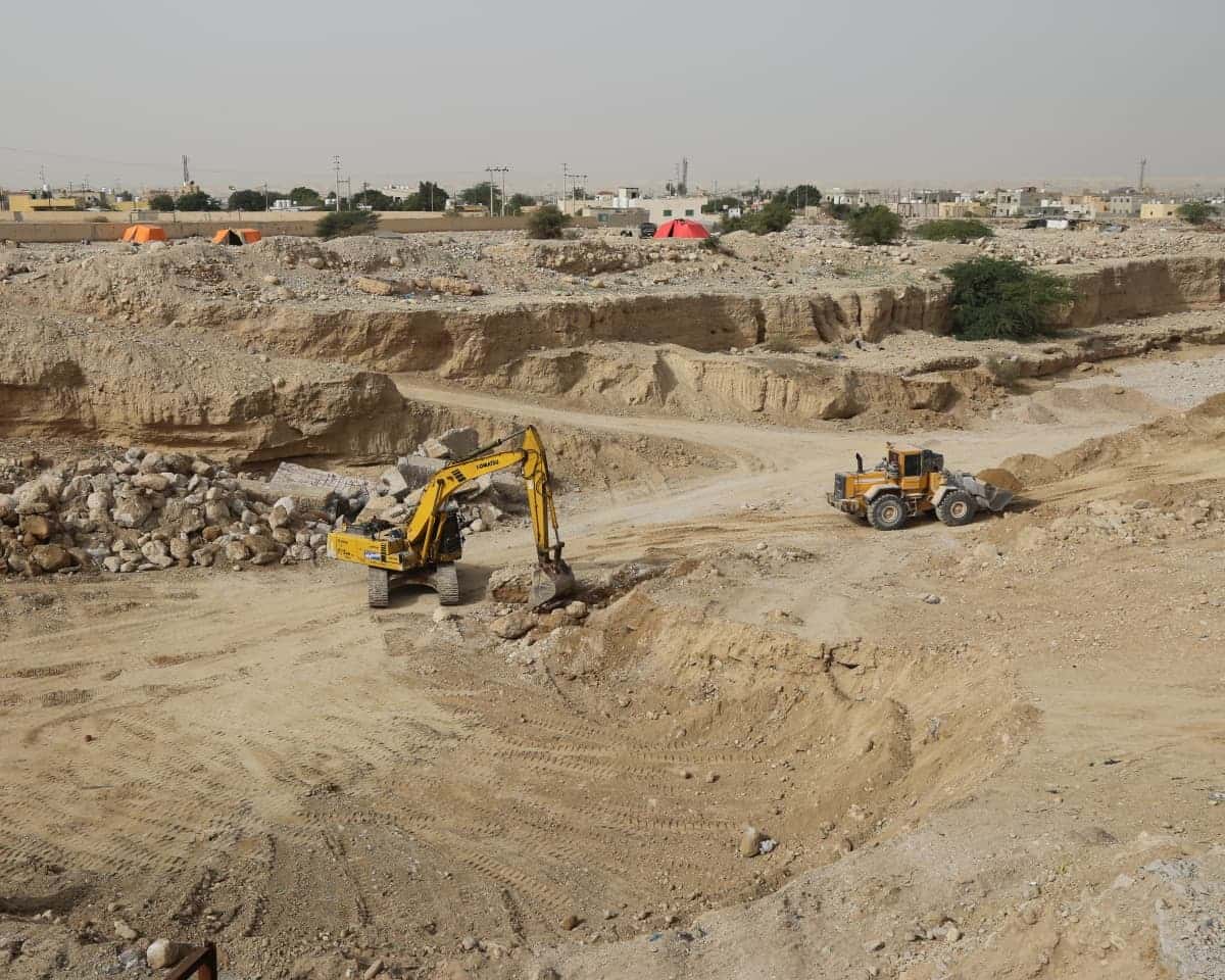 قام وزير الأشغال العامة والإسكان ماهر أبو السمن، الثلاثاء، بجولة ميدان