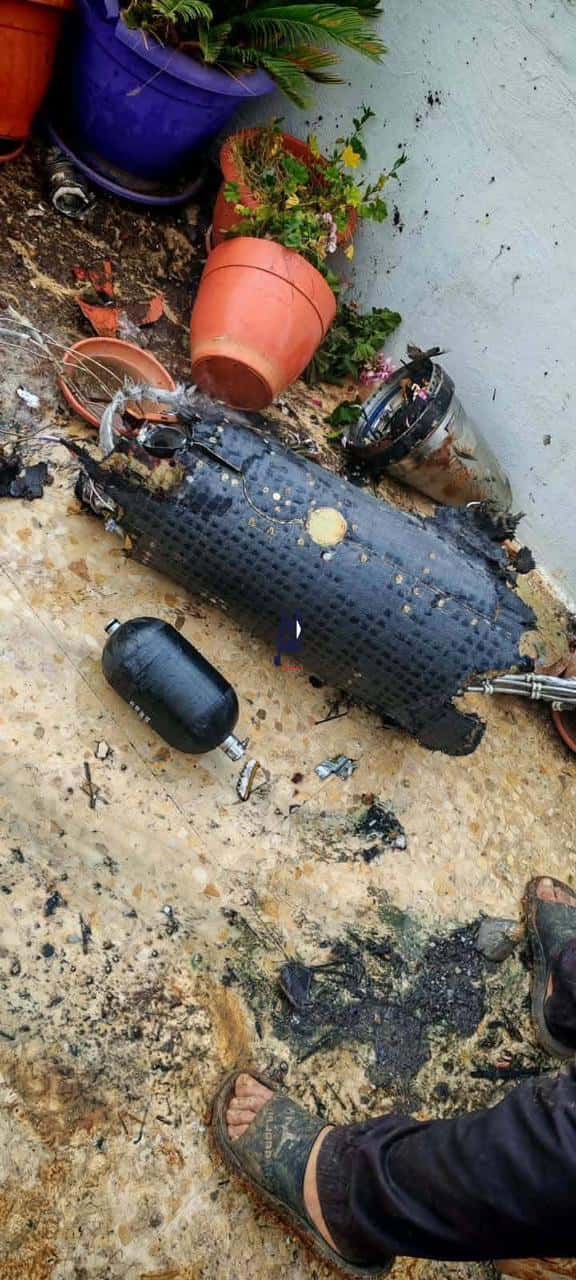 الدار -  أفاد مراسل "الدار" في محافظة إربد، مساء الاثنين، بسقوط شظايا