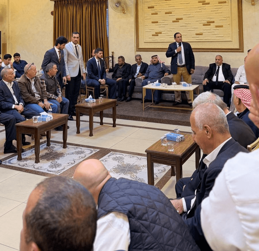الدار -  توجهت الجاهة الكريمة من عشيرة المناصير ومن رافقهم من أنسبائهم