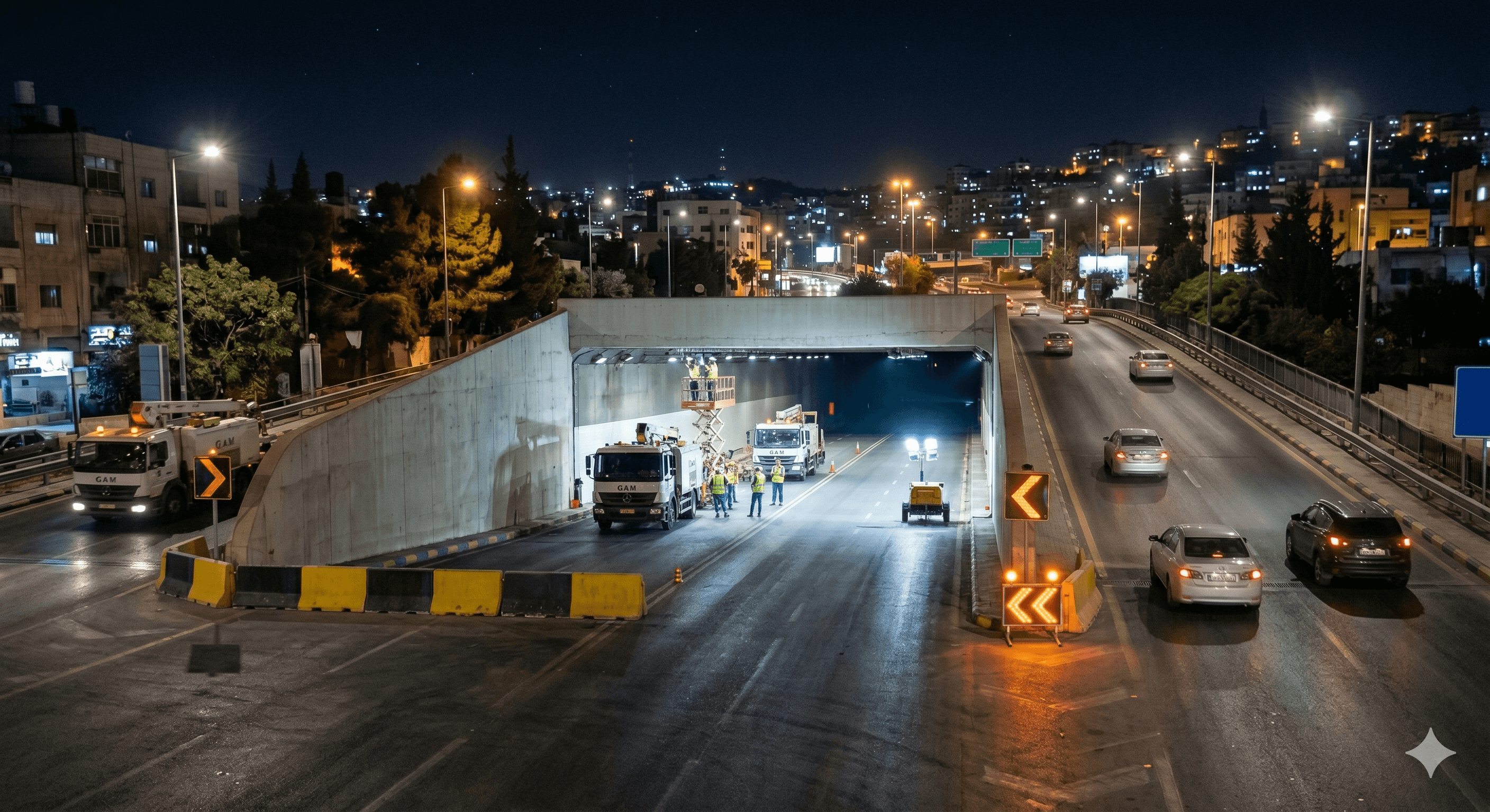 الدار - أعلنت أمانة عمّان الكبرى عن البدء بإغلاق نفق صويلح أمام حركة ا