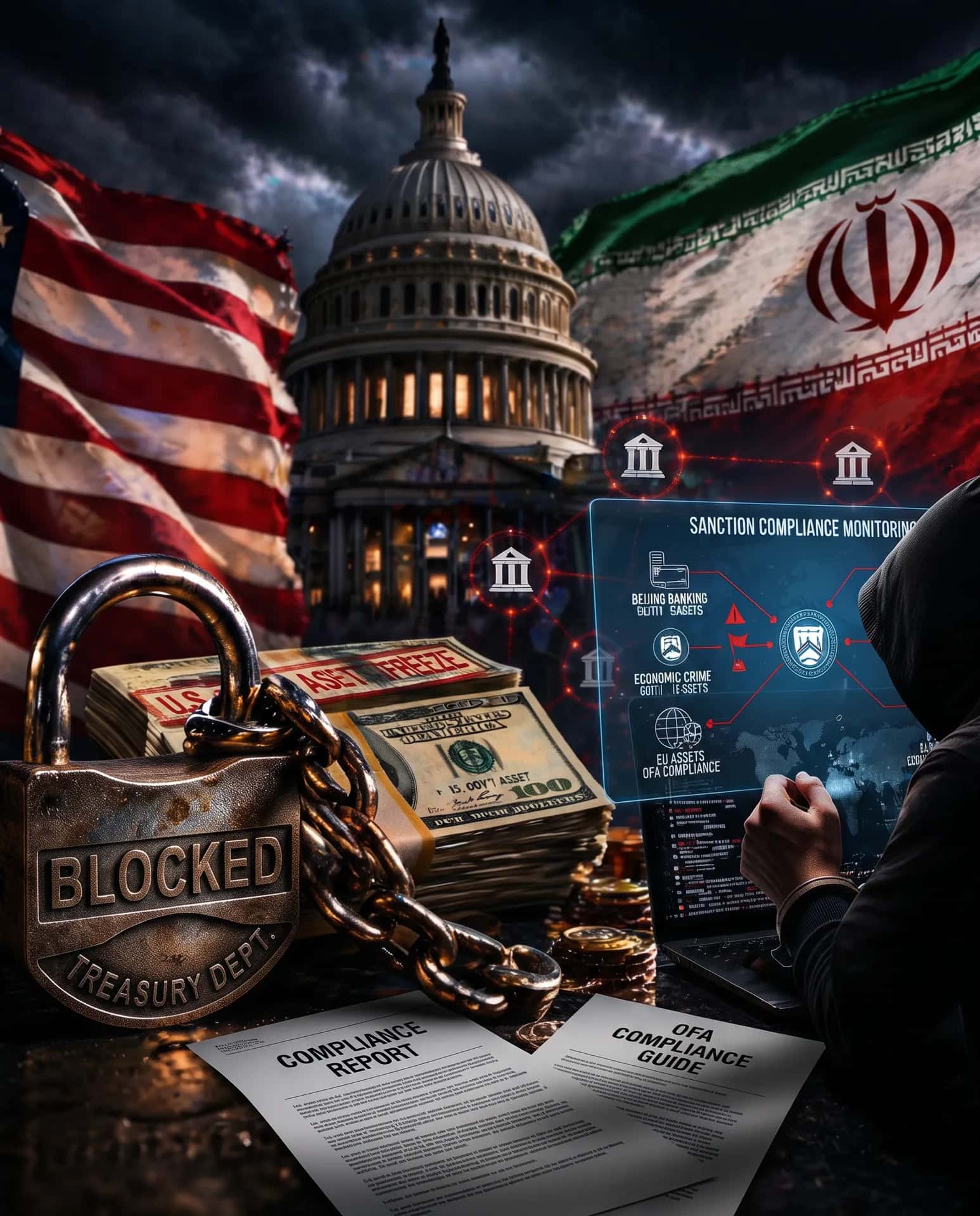 الدار -  أعلنت وزارة الخزانة الأمريكية فرض حزمة عقوبات جديدة مرتبطة بإ