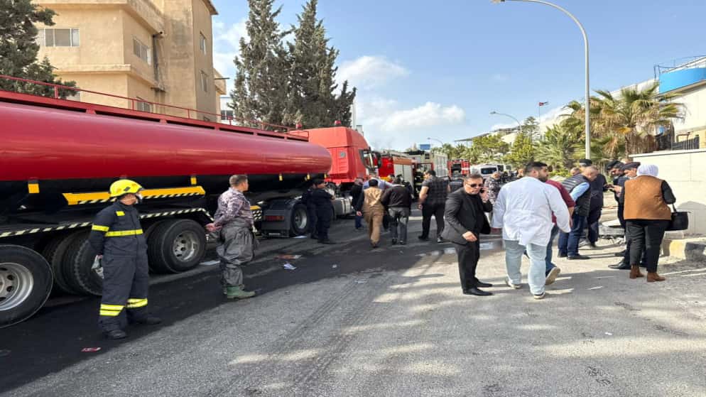 قال الناطق الإعلامي باسم مديرية الأمن العام أن فرق الإطفاء المختصة في