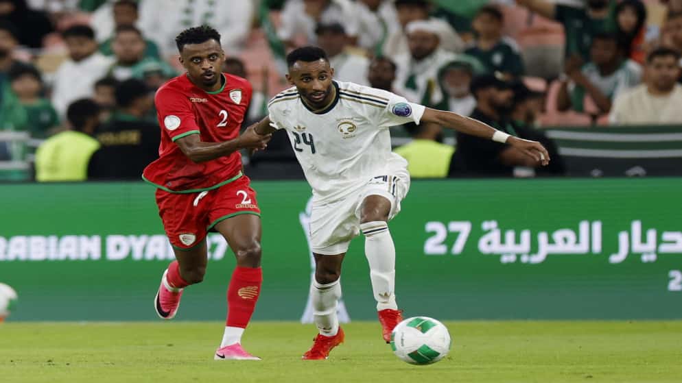تأهلت السعودية إلى الدور قبل النهائي في بطولة كأس الخليج لكرة القدم "خ