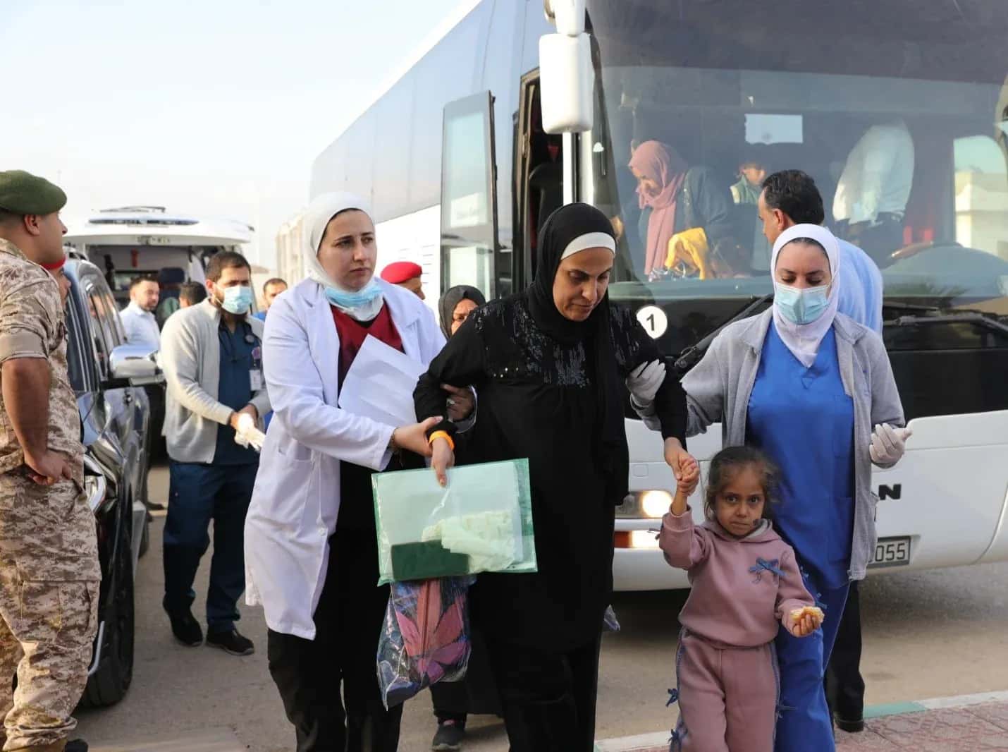 أجلت القوات المسلحة الأردنية – الجيش العربي، الاثنين، الدفعة الخامسة و