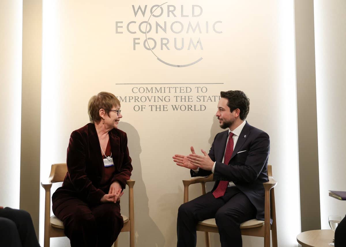 ولي العهد يبحث توسيع الشراكة مع رئيسة البنك الأوروبي لإعادة الإعمار والتنمية