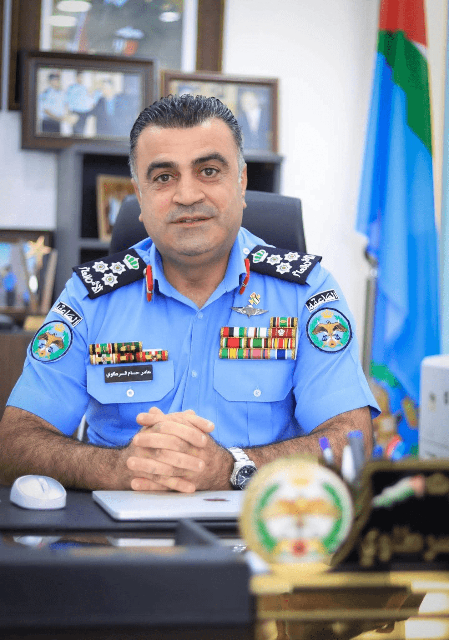 موقع "الدار" يهنئ السرطاوي بالترفيع لرتبة عميد