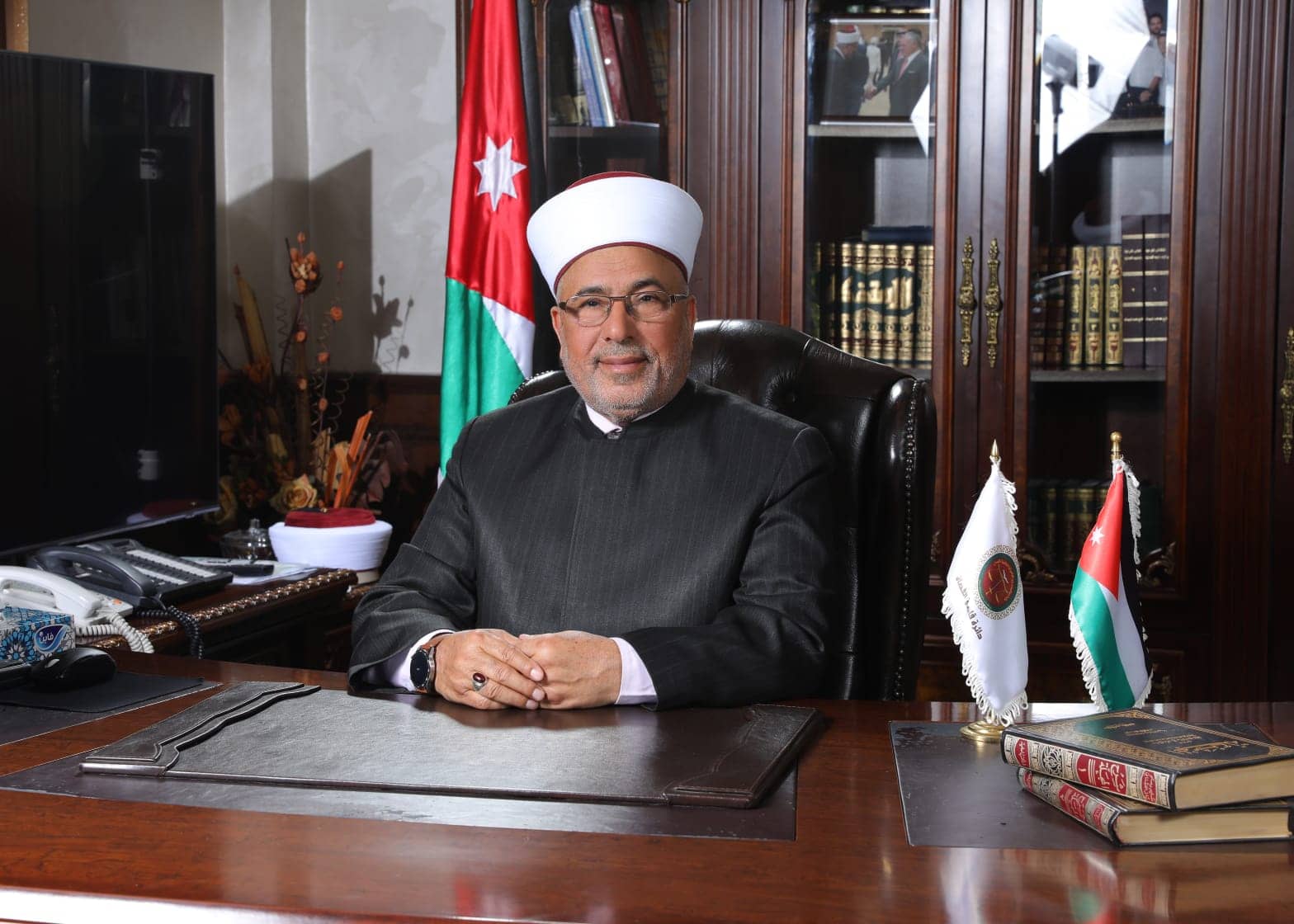 قاضي القضاة يدعو لتوحيد الجهود خلف القيادة الهاشمية