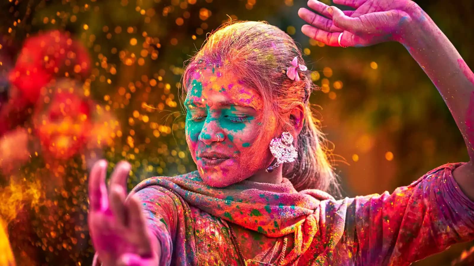 مهرجان "هولي" في الهند.. ألوان وبهجة احتفالاً بقدوم الربيع