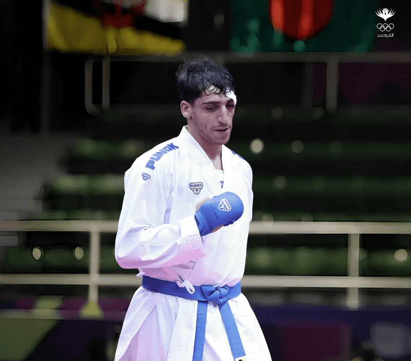 إنجاز أردني جديد.. الجعفري يحرز ذهبية الدوري العالمي للكاراتيه في الصين