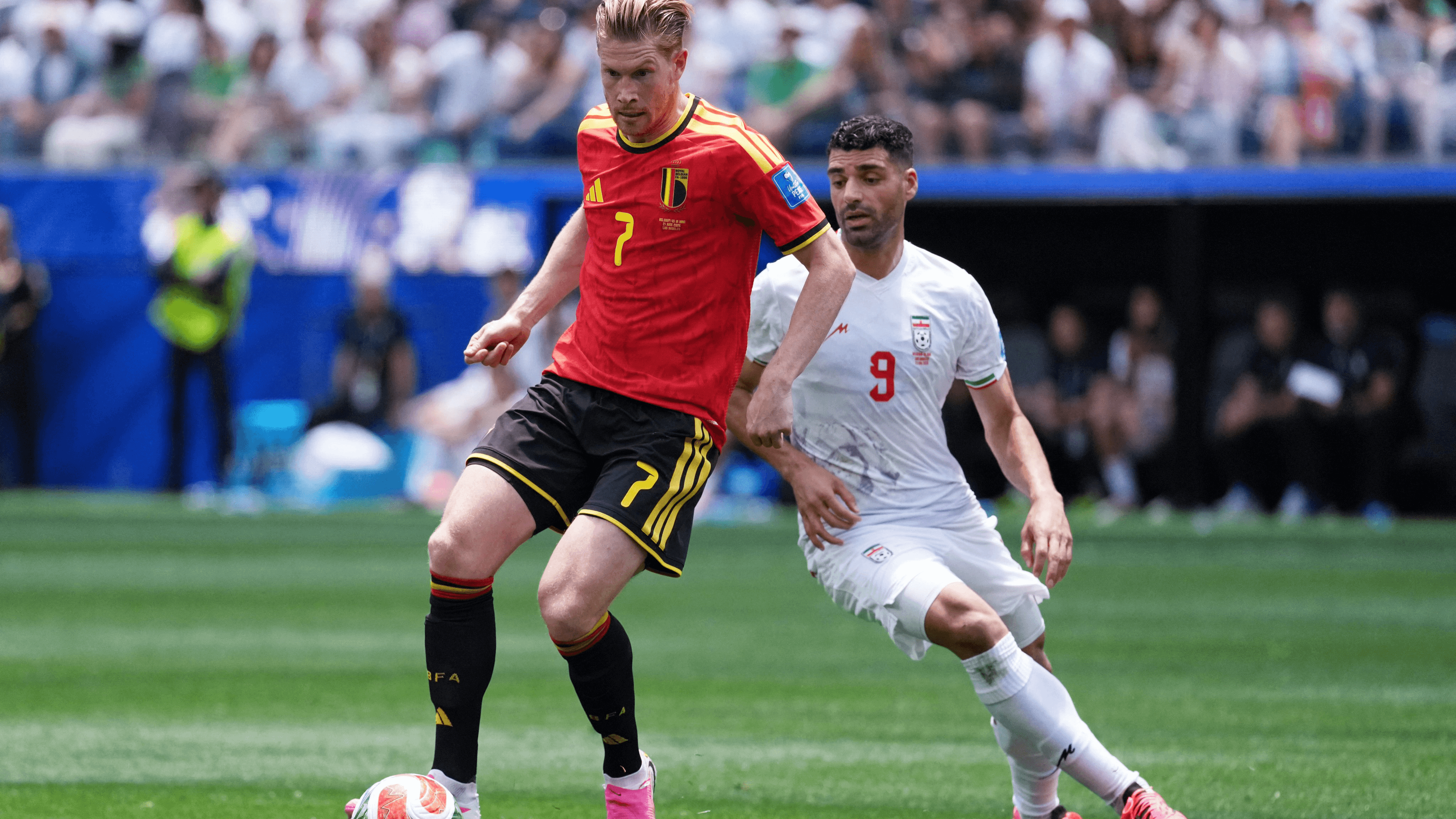 التعادل السلبي يحسم مواجهة إيران وبلجيكا في كأس العالم