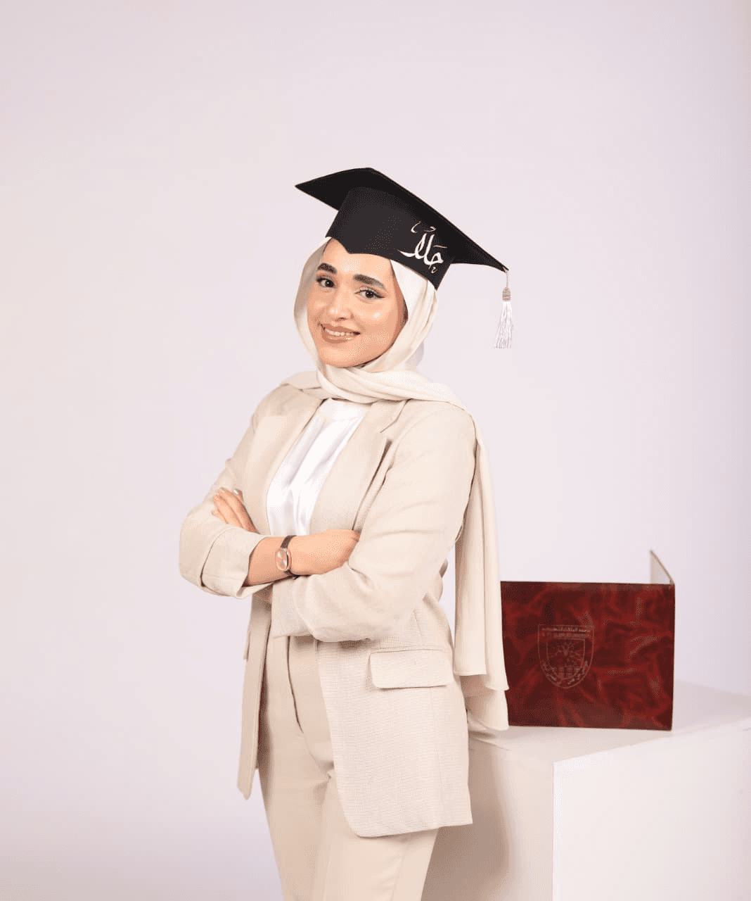 مبارك تخرج حلا نمر بتخصص الواقع الافتراضي