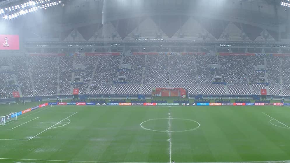 هل تؤجل مباراة النشامى أمام المغرب في نهائي كأس العرب بسبب الاحوال الجوية؟