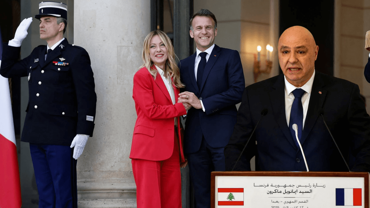 هل يتجاوب الرئيس اللبناني بإعلان ماكرون وميلوني؟