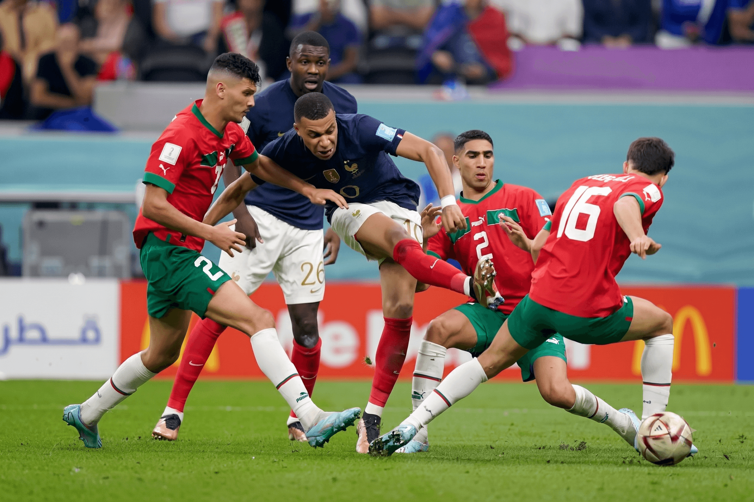 مواجهة ثأرية بين فرنسا والمغرب في ربع نهائي كأس العالم
