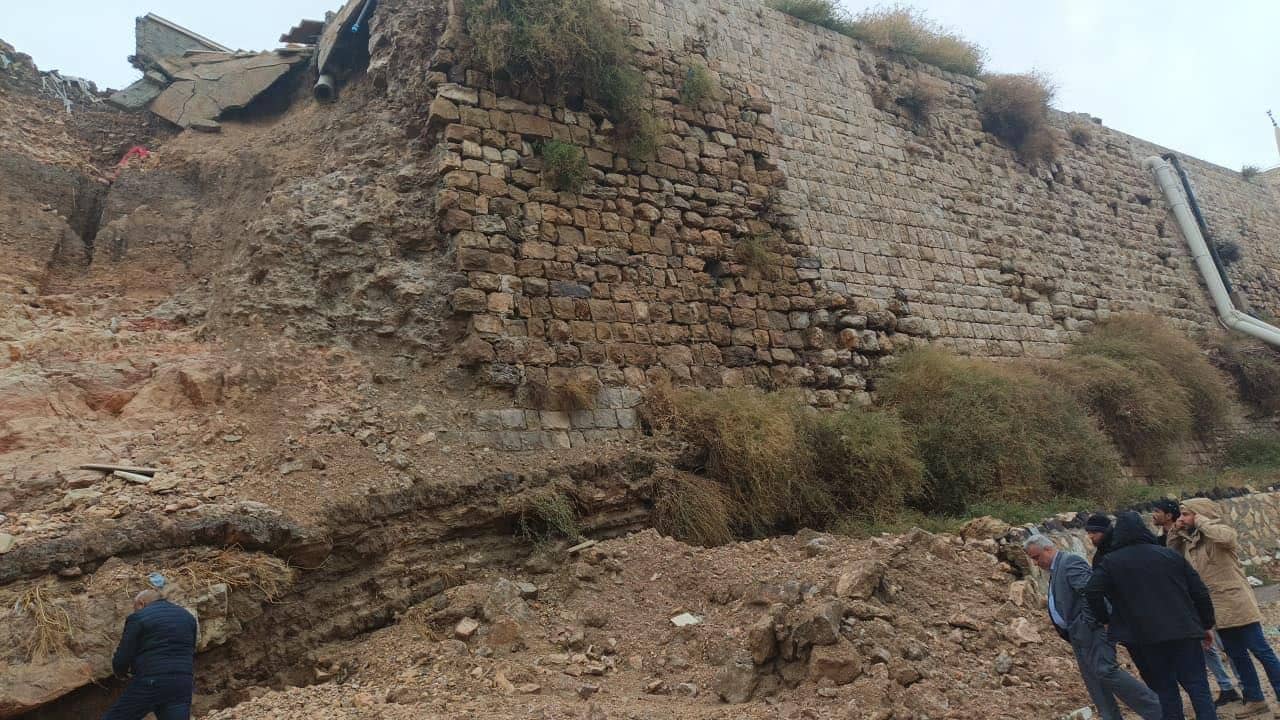 هل يقف مشروع سياحي وراء انهيار سور مدينة الكرك؟