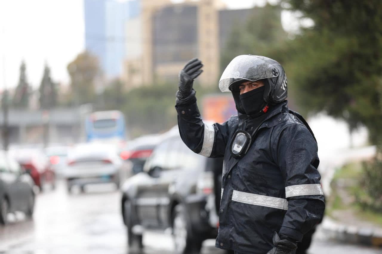 الأمن العام يحذر من تبعات المنخفض الجوي المتوقع في الأردن