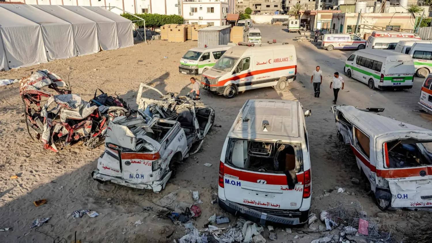 "صحة غزة": الحرب الإسرائيلية أدت إلى تدمير معظم مستشفيات القطاع
