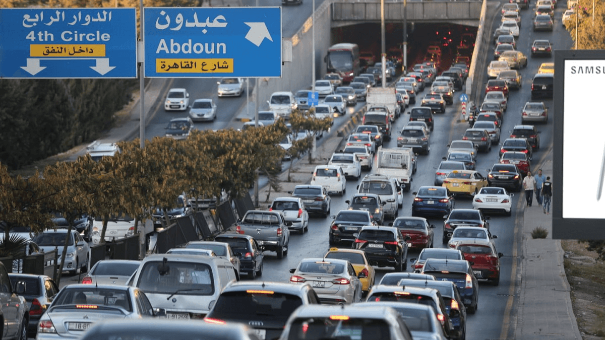 أمانة عمان: الأزمات المرورية سببها النمو السكاني وارتفاع عدد المركبات