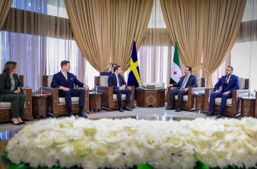 وزير الخارجية السوري يبحث مع وفد سويدي إنشاء مجلس أعمال لتعزيز التعاون وتشجيع الاستثمارات