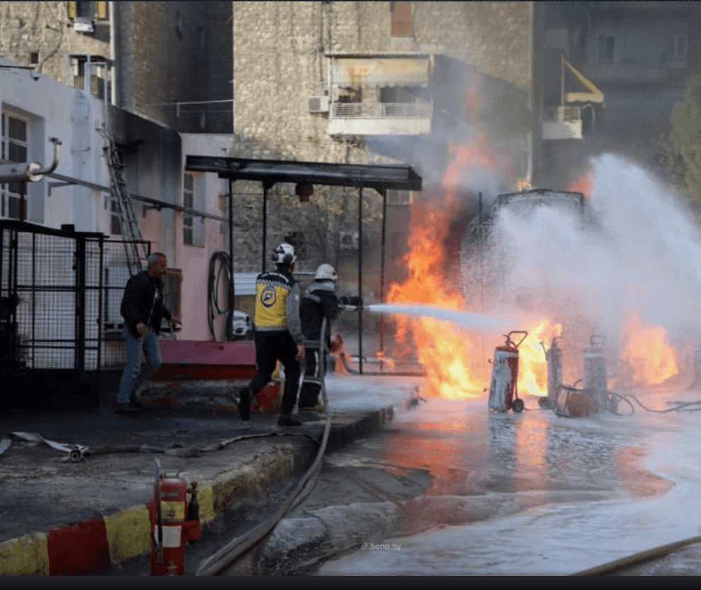 سوريا: وفاة رجل وإصابة 13 آخرين في سلسلة حوادث سير وحرائق خلال 24 ساعة