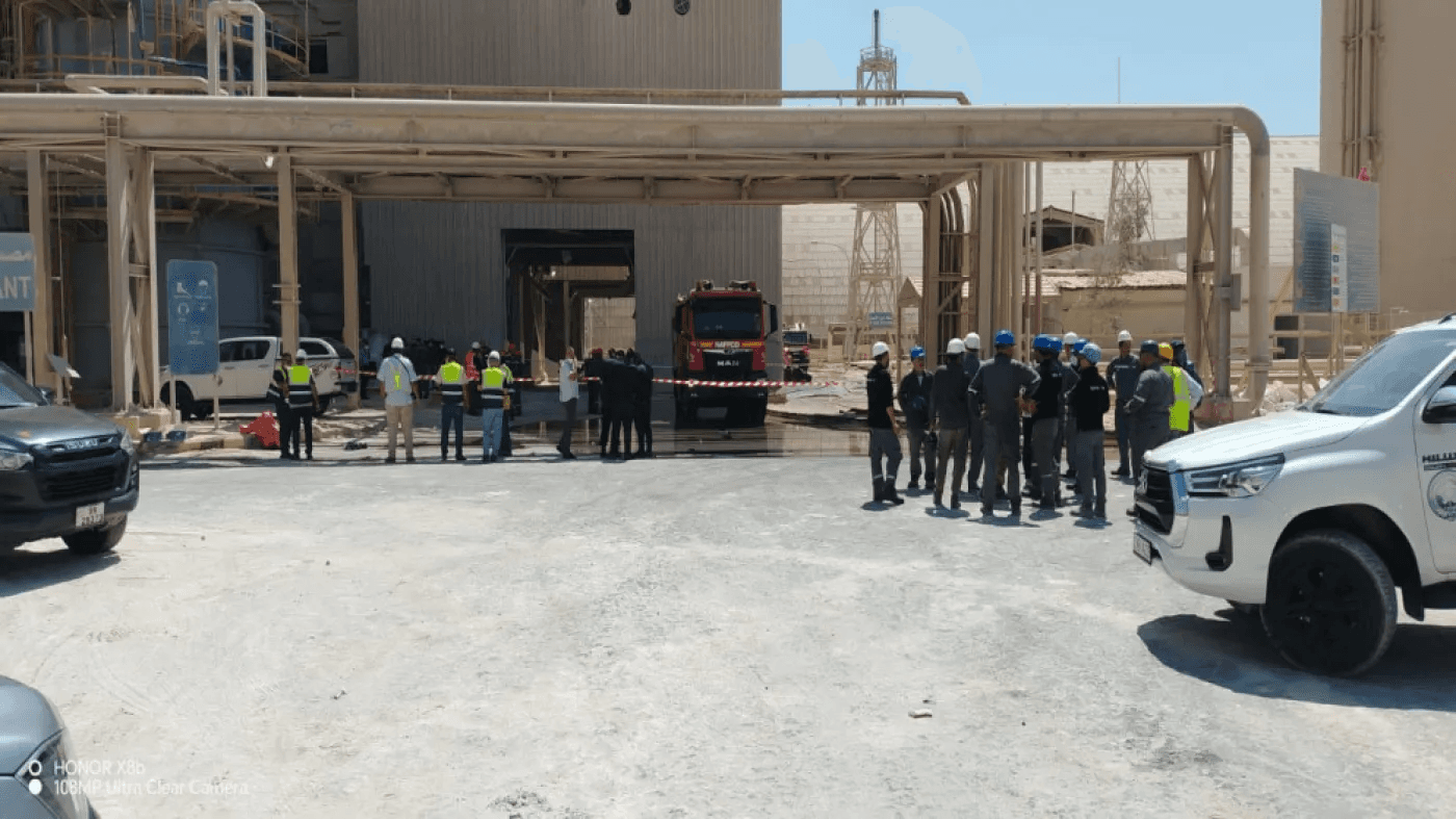 خروج جميع مصابي حادثة تسرب الأمونيا بالعقبة من المستشفى