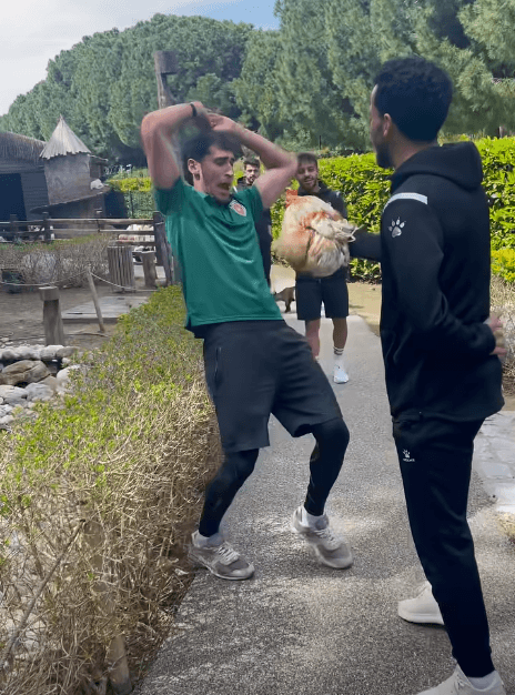 موقف طريف في معسكر النشامى