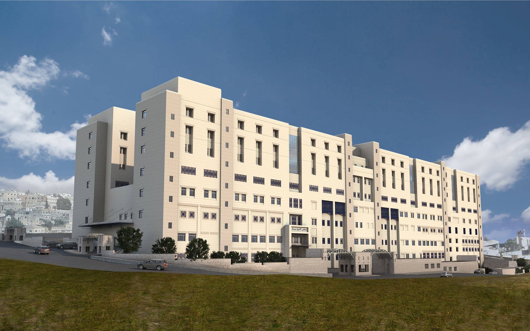 تمديد 5 مسارات نقل عام لخدمة مستشفى الأميرة بسمة الجديد